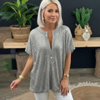 💝💝Blouse in Premium Viscose with Sequin Details
