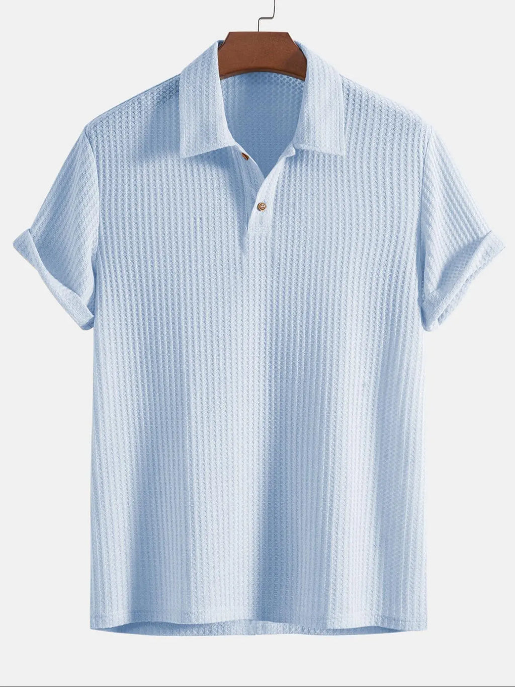 👕 Men's Knit Polo Shirt 🚀 2 Pcs Free Shipping