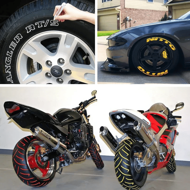 🔥🔥🔥Time-Limited Special Price: $36.99!!⏰Waterproof Tire Paint Pen
