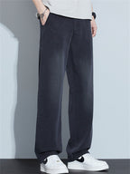 🔥🔥Men's Summer Comfortable Loose Straight Leg Retro Denim Pants