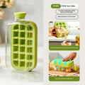 💚💚One-Click Molding Cooling Cup,Instant Ice Maker,Zero-Contact Design,Straw Included,Curling Mold,Portable & Stylish Chilled Drink