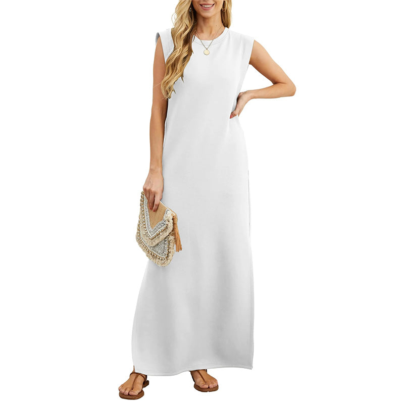 🎁New arrival 50% OFF💥Women's Casual Loose Split Wrinkle-Free Long Dress