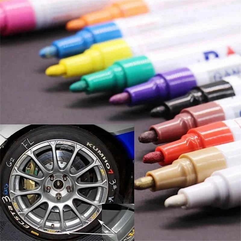 🔥🔥🔥Time-Limited Special Price: $36.99!!⏰Waterproof Tire Paint Pen