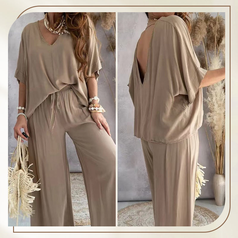 💝💝💕Women's casual suit, loose, in a solid color