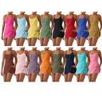🔥🔥🔥Promotion Day💥Backless Sleeveless Dresses With Pockets