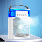 💚Cool Nova™ Portable Mini Air Cooler Fan | Portable Humidifier Air Cooler Mist Fan Mini Table Fan for Home with 3 Speed Mode with Water Spray