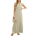 🌷🌷Lucia – Classic Loose Sleeveless Beach Maxi Dress