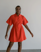 🎉🎉 Utility Cinched Zip Dress ✨ Buy 2 Free Shipping