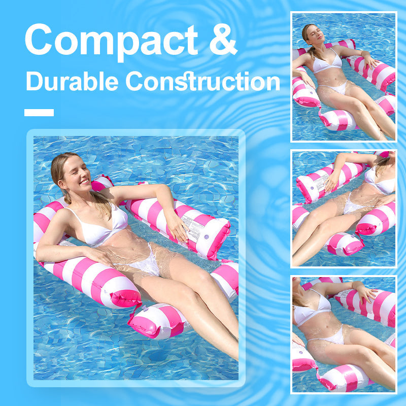 🎊🎊Inflatable Stripe Pool Float Lounge Chair