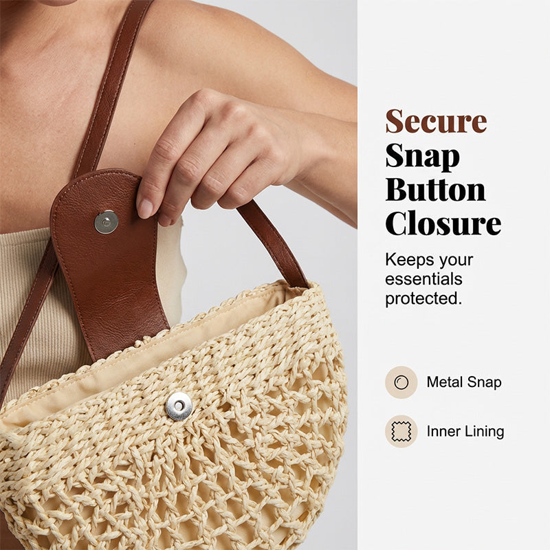 🌷🌷⏰Woven Crossbody Bag for Women
