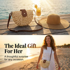 🌷🌷⏰Woven Crossbody Bag for Women