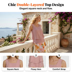 🌹Women's 2‑Piece Summer Floral Print Outfit