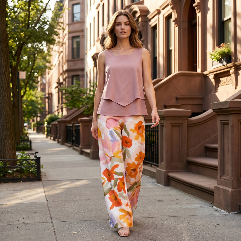 🌹Women's 2‑Piece Summer Floral Print Outfit