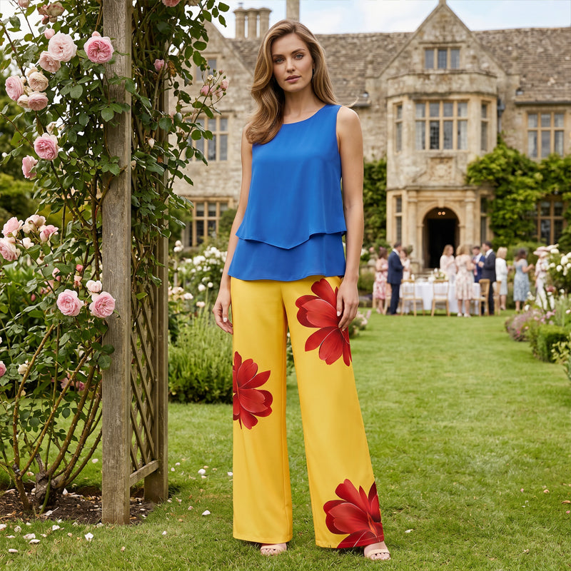 🌹Women's 2‑Piece Summer Floral Print Outfit